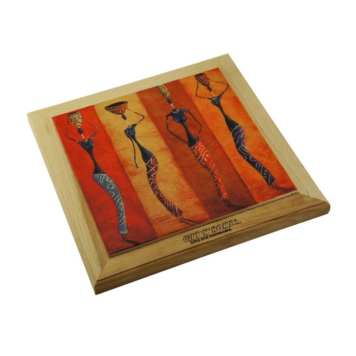 Подставка под горячее 20х20 см "Африканские мотивы"