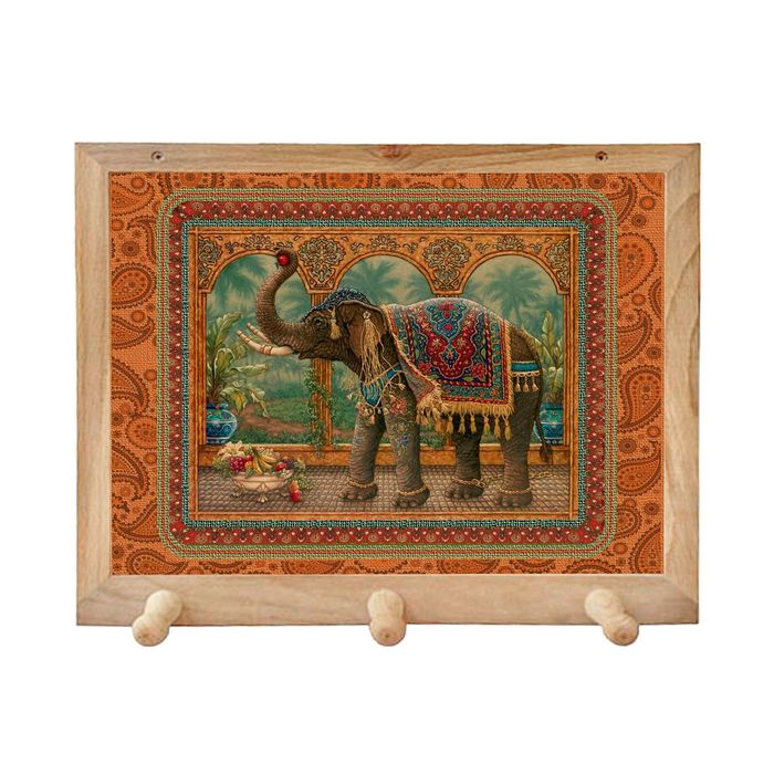 Вешалка с 3 деревянными крючками 34,5х29 см "Маракеш"