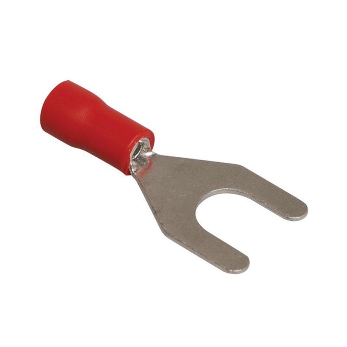 Наконечник IEK НВИ 1.25-4, вилка 0.5-1.5 мм, уп. 100 шт, UNL10-D15-4-4