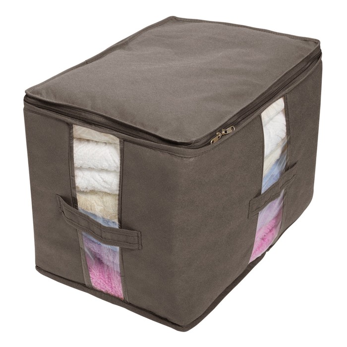 Кофр для хранения вещей, цвет коричневый