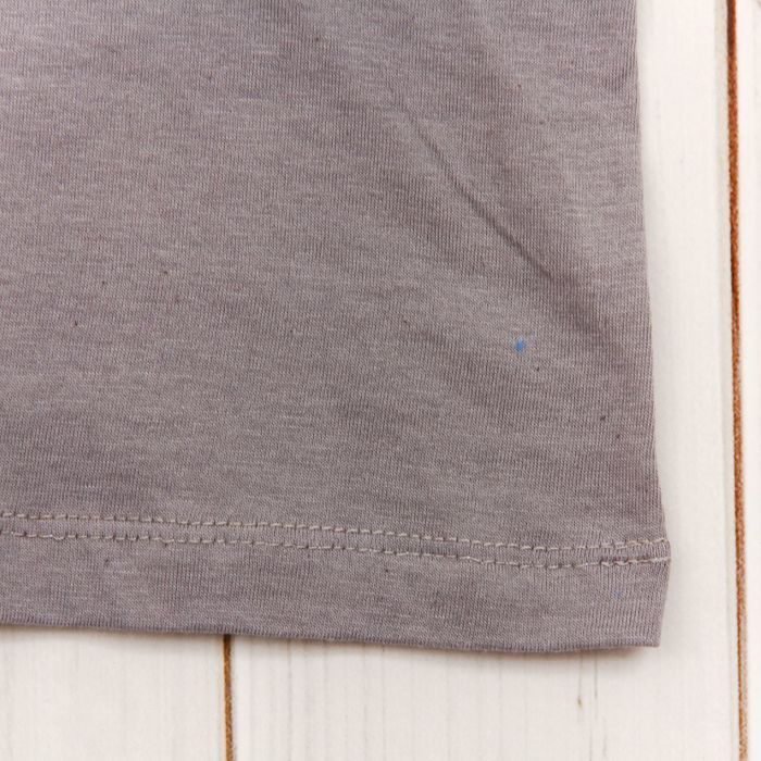 Футболка однотонная мужская цвет серый, р-р S