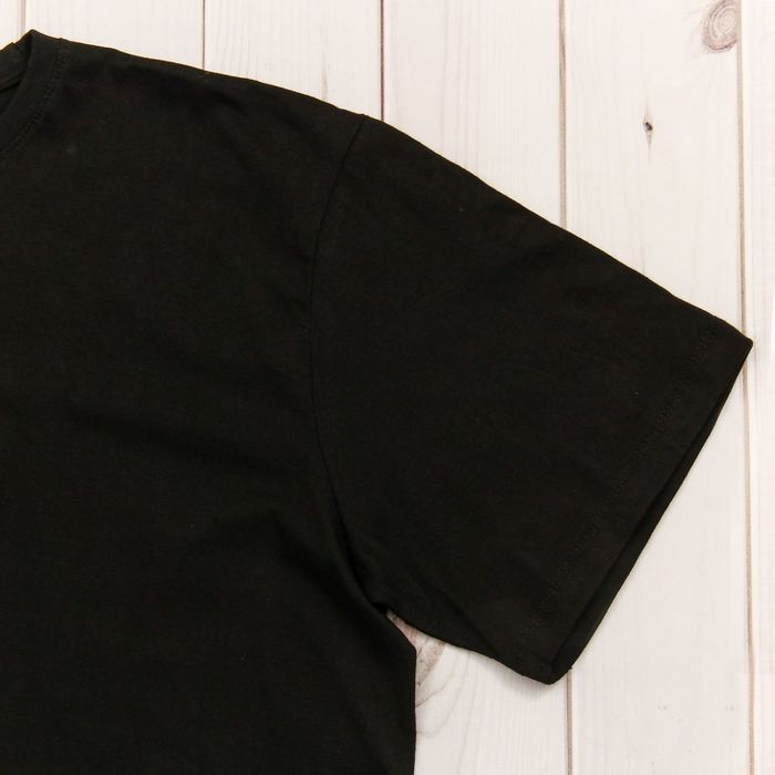 Футболка однотонная мужская цвет чёрный, р-р XL