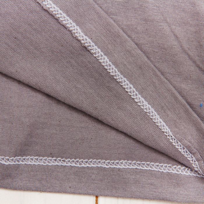 Футболка однотонная мужская цвет серый, р-р XXL