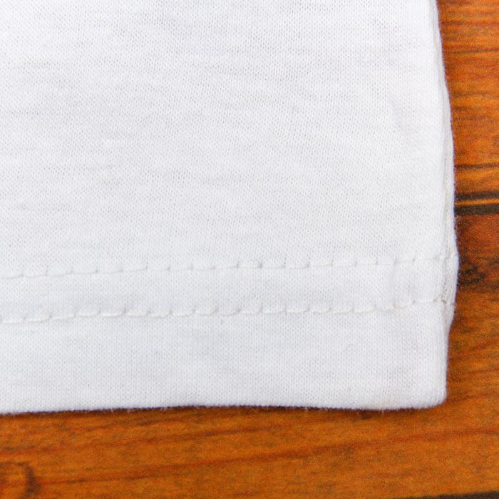 Майка однотонная мужская цвет белый, р-р L