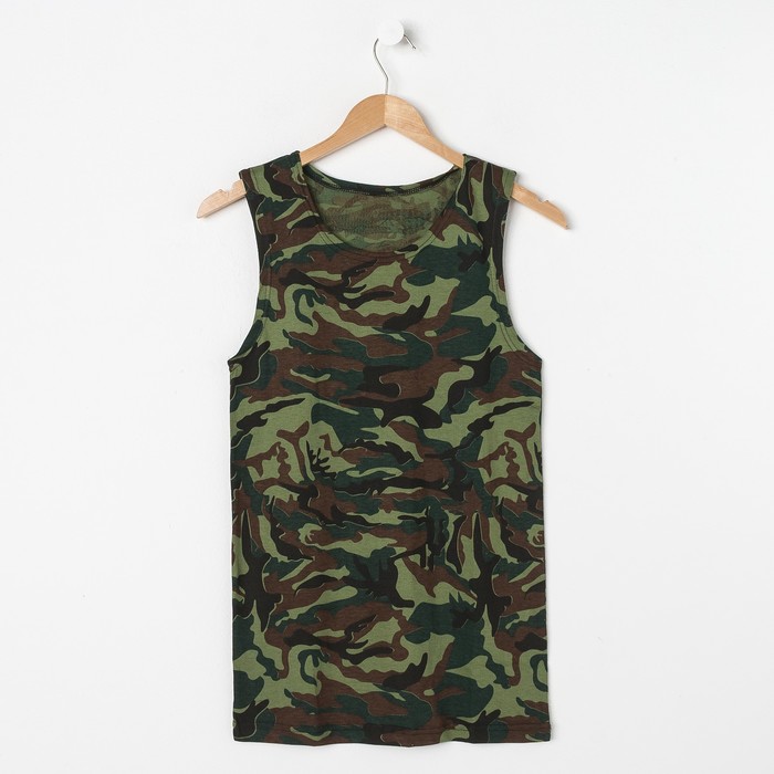 Майка мужская камуфляж, р-р L