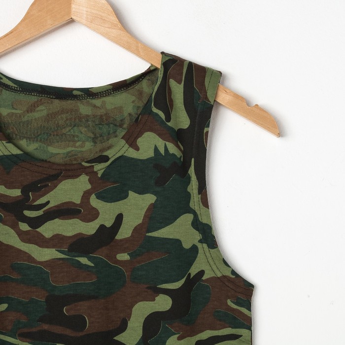 Майка мужская камуфляж, р-р L