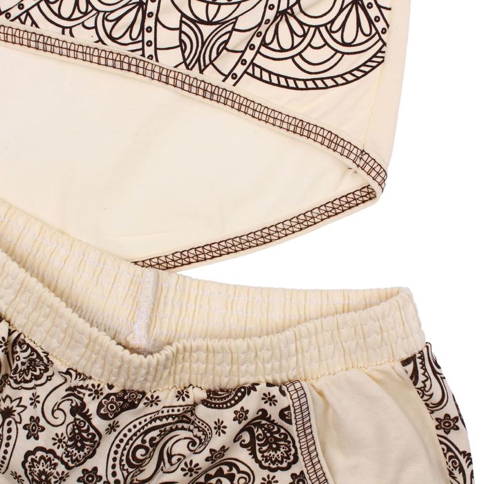 Пижама женская (туника, бриджи) Дафна 73 МИКС, р-р 42