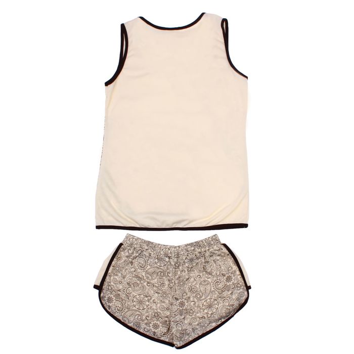 Пижама женская (майка, шорты) Мотив 73 МИКС, р-р 42