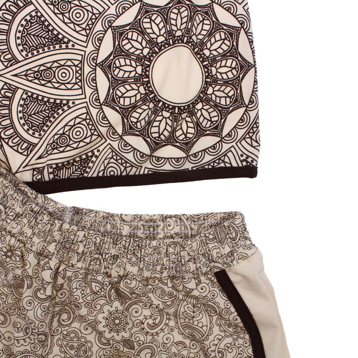 Пижама женская (майка, шорты) Мотив 73 МИКС, р-р 46