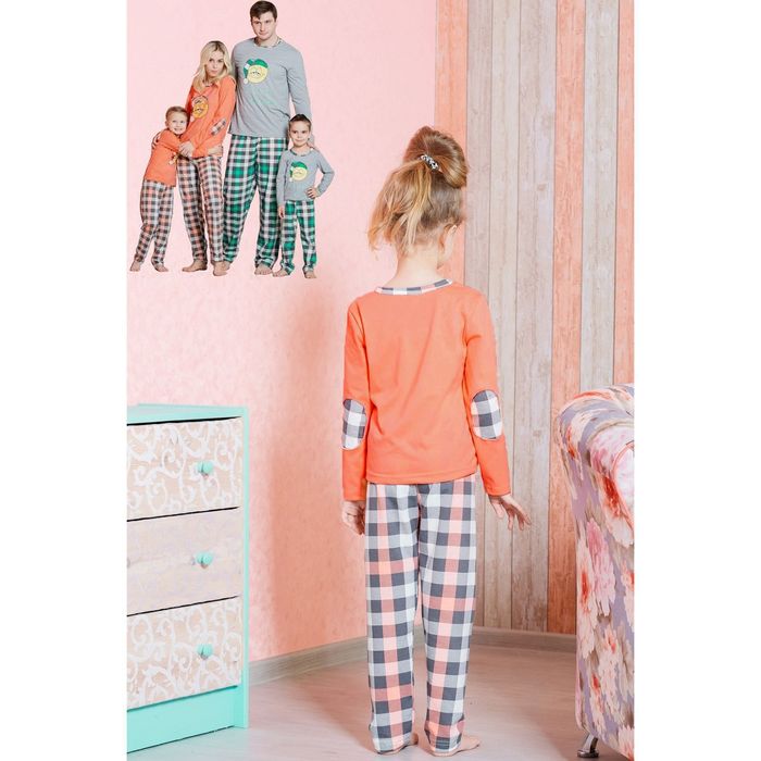 Костюм для девочки Дочка (толстовка, брюки), р-р 34