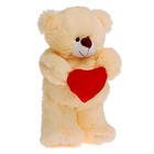 Мягкая игрушка «Медведь с сердцем», 30 см, цвет МИКС - Фото 3