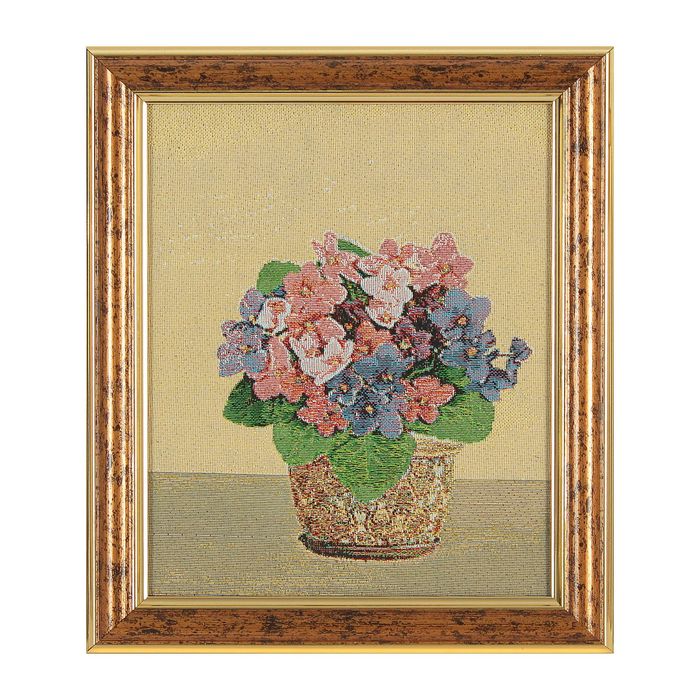 Гобеленовая картина "Фиалки"