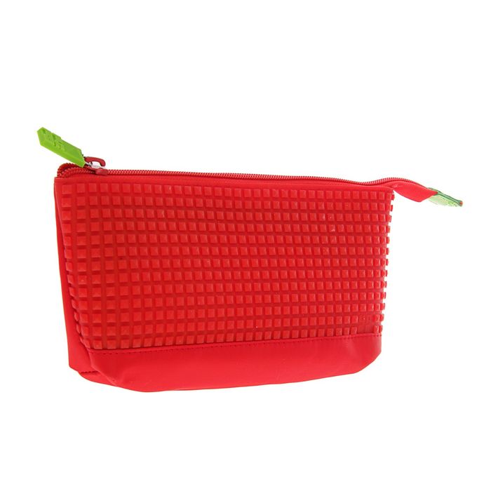 Пенал мягкий 1 отд. объем 135*240*40 Пиксель 4ALL Kids красный RP61