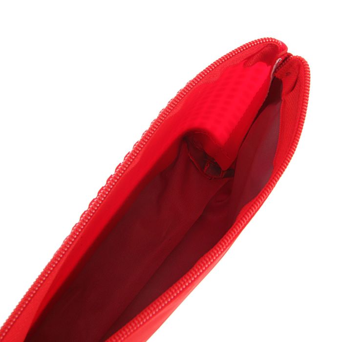 Пенал мягкий 1 отд. объем 135*240*40 Пиксель 4ALL Kids красный RP61