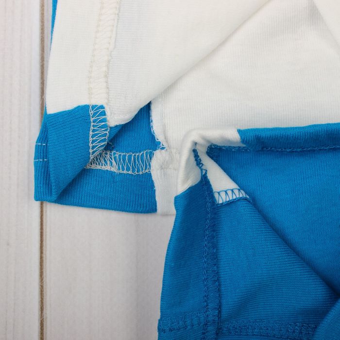 Комплект для мальчика (майка, трусы), рост 140 см, цвет бирюзовый/экрю М263