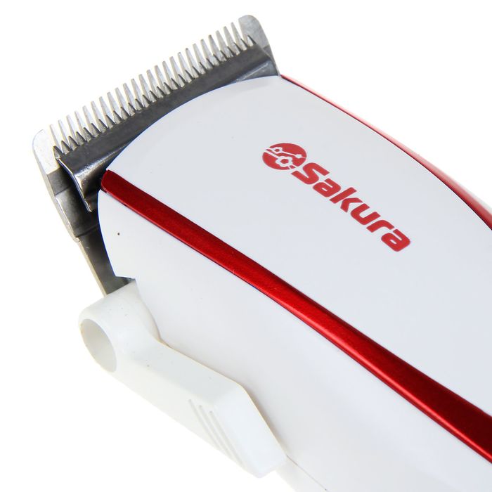 Машинка для стрижки Sakura SA-5100R, работа от сети, 240 В, 4 насадки