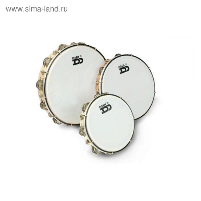 

Тамбурин круглый DADI MT6-081W 8" настраиваемый дерево