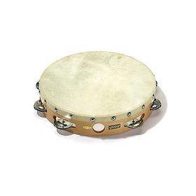 

Тамбурин Sonor 90531200 Global CG T 10N 10", кожа, 9 пар бубенцов