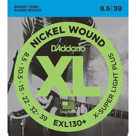 

Струны для электрогитары D'Addario EXL130+ Nickel Wound , Extra-Super Light Plus, 8.5-39