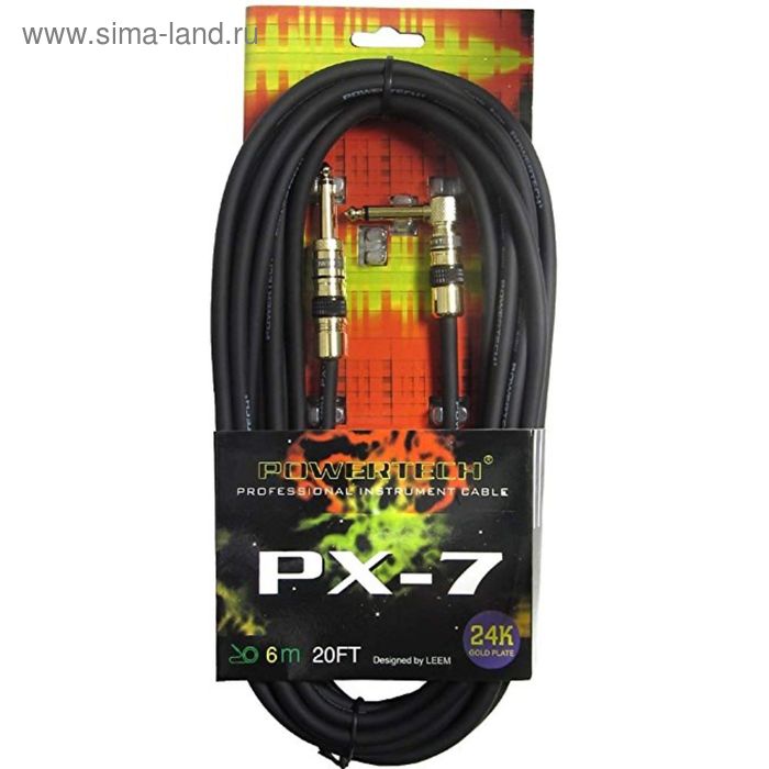 Инструментальный кабель Leem PWT-6.0SL Powertech  6м