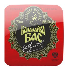 

Струны для балалайки Господин Музыкант BB10S бас, синталь/медь