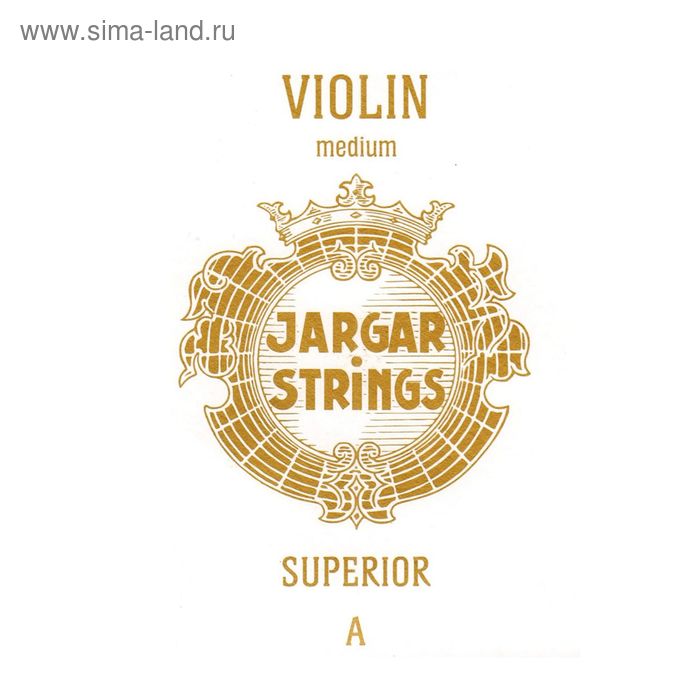 фото Отдельная струна jargar strings violin-a-superior ля/а для скрипки, среднее натяжение