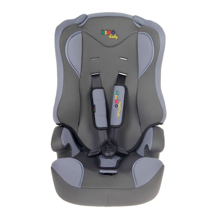 Автокресло-бустер LB 513 A, группа 1-2-3, цвет серый