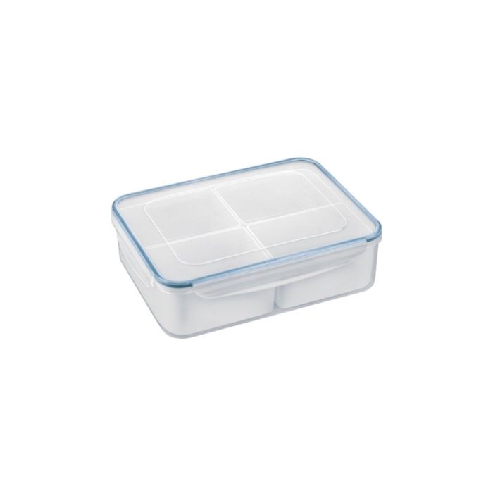 Контейнер Tescoma FRESHBOX, объём 3,7 л, прямоугольный, 4 миски