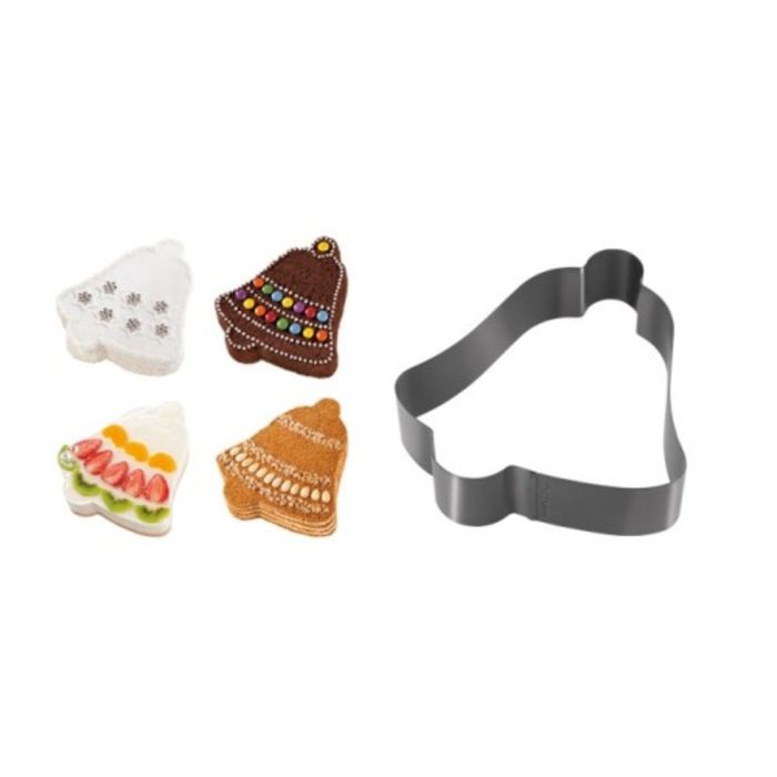 Форма Tescoma DELICIA "Рождественский колокольчик" для выпечки, нержавеющая сталь