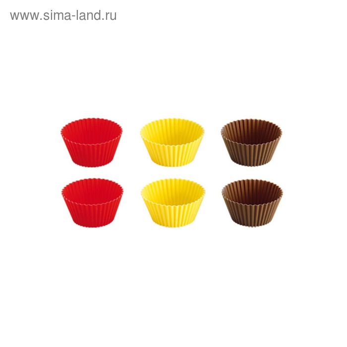 

Корзинки силиконовые Tescoma Delicia, 5 см, 6 шт