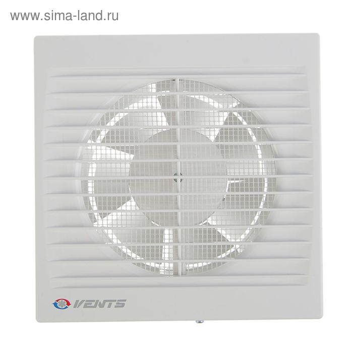 Вентилятор вытяжной VENTS 125 С, d=125 мм, цвет белый