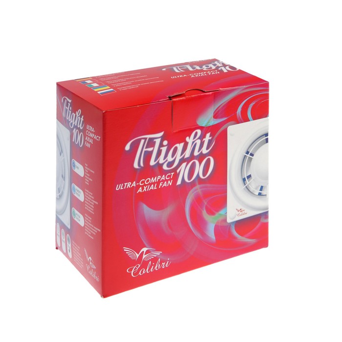 Вентилятор COLIBRI 100 titan, d=100 мм, 220-240 В, цвет серый