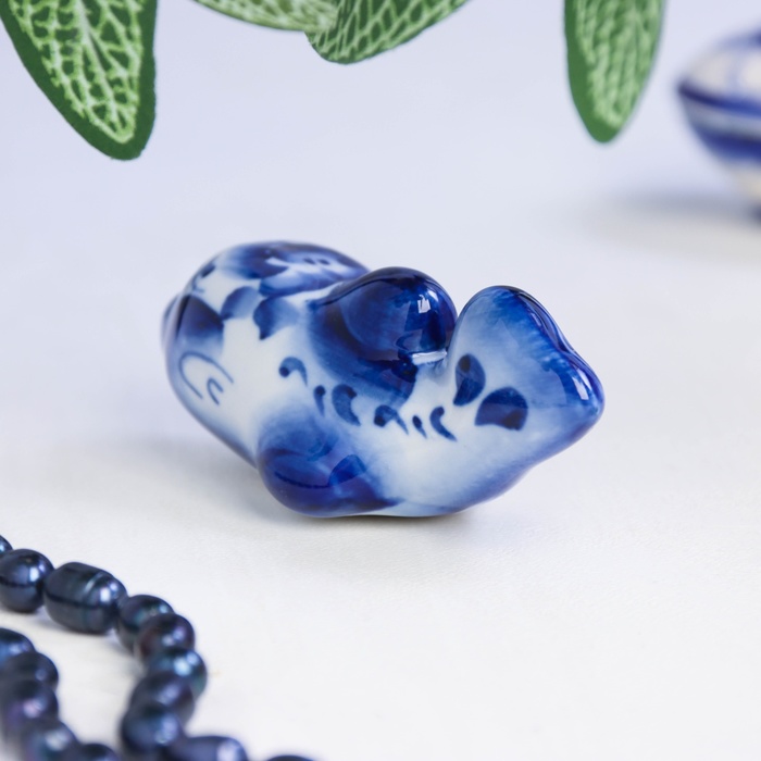 Сувенир «Дельфин», гжель