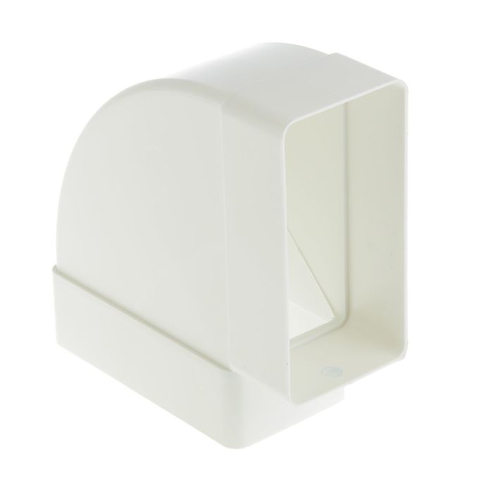 Отвод "ВЕНТС", прямоугольный, горизонтальный, 110 х 55 мм