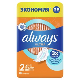 

Прокладки Always Ultra Normal, 36 шт.