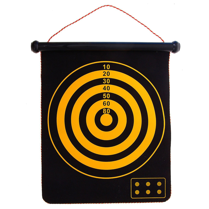 дартс магнитн полотно 15" в пакете