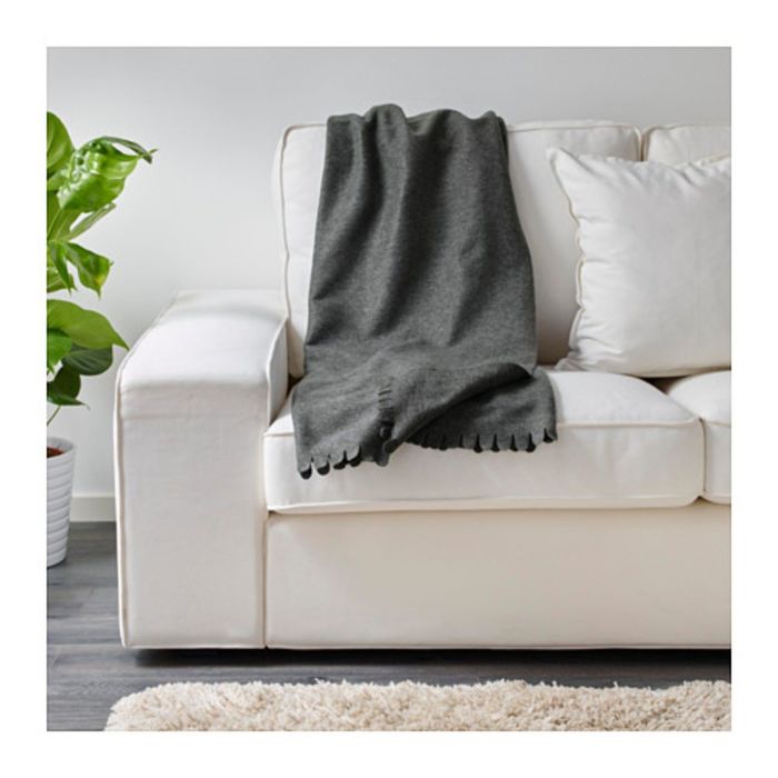 Плед, цвет серый ПОЛАРВИДЕ