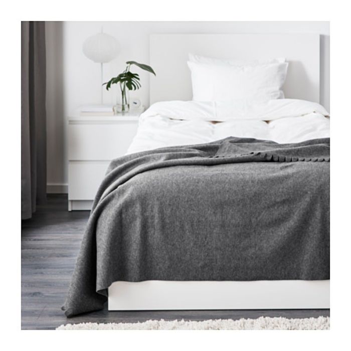 Плед, цвет серый ПОЛАРВИДЕ