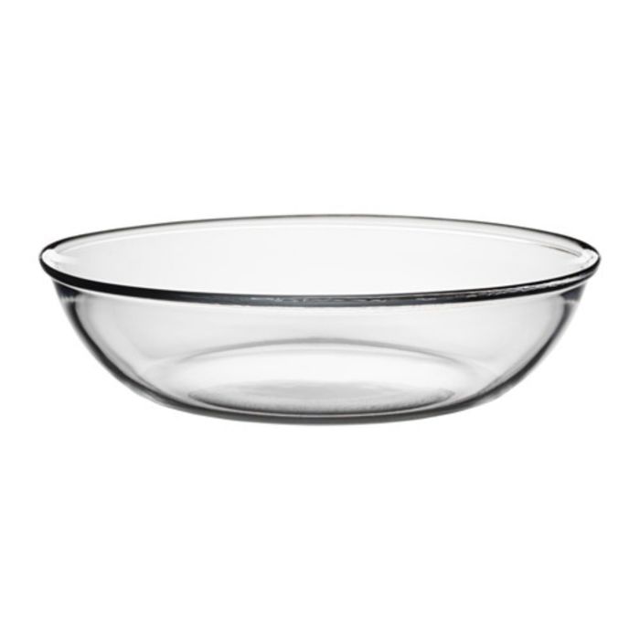 Тарелка, прозрачное стекло ОППЕН