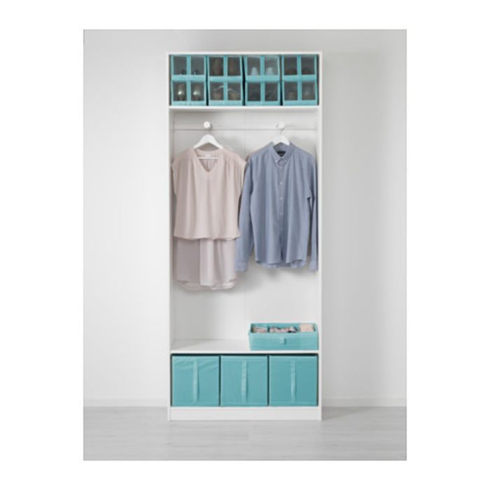 Ящик с отделениями, цвет голубой СКУББ