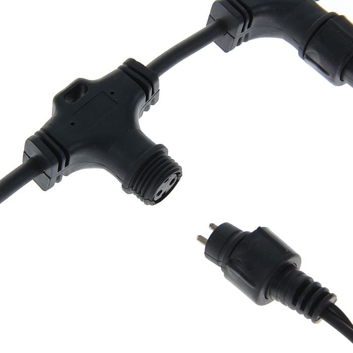 Гирлянда "Занавес" улич. УМС, 2х3 м, каучук Н.Т, LED-760-220V, шнур питания Н.Т, БЕЛЫЙ