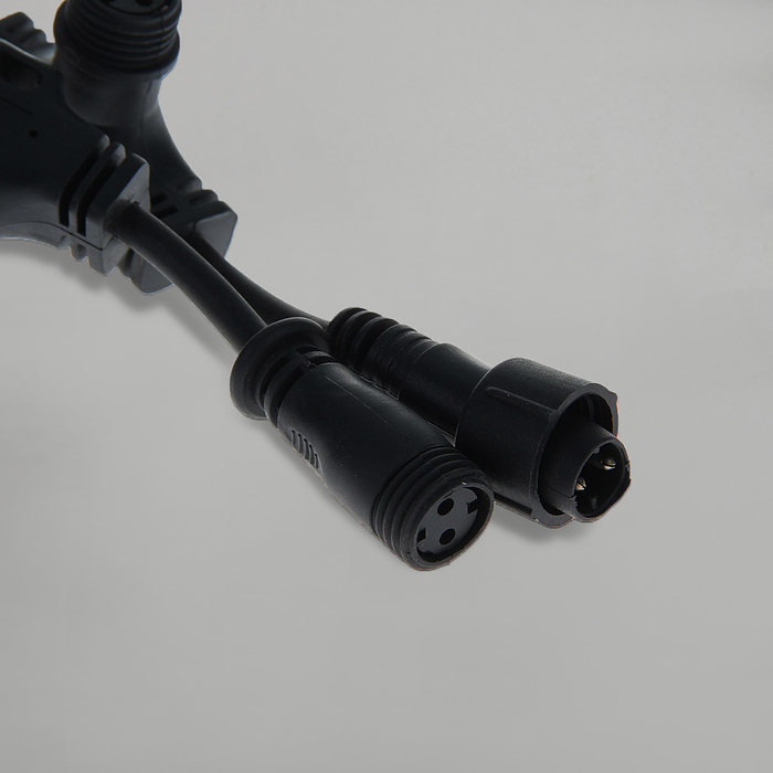 Гирлянда "Занавес" улич. УМС, 2х3 м, каучук Н.Т, LED-760-220V, шнур питания Н.Т, ЖЕЛТЫЙ