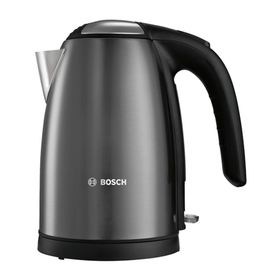

Чайник электрический Bosch TWK7805, металл, 1.7 л, 2200 Вт, черный
