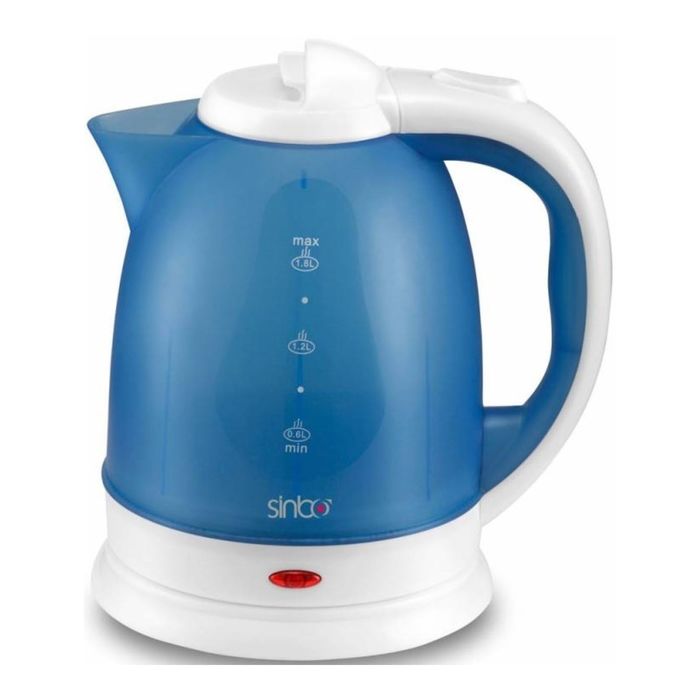 Чайник электрический Sinbo SK 7355, 2200 Вт, 1.8 л, синий