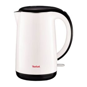 Чайник электрический Tefal KO260130, пластик, 1.7 л, 2400 Вт, бело-черный