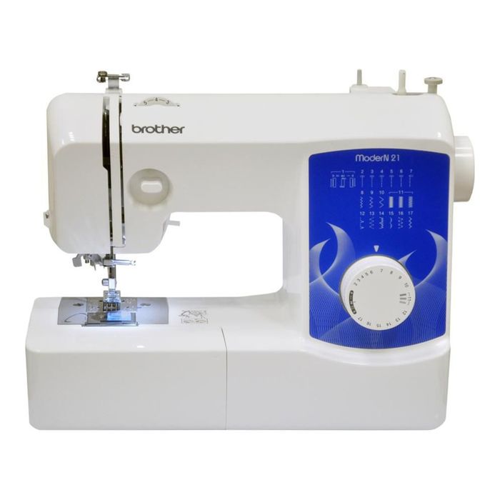 Швейная машина Brother ModerN 21, 16 опер, обметочная, эластичная, потайная строчка, белый