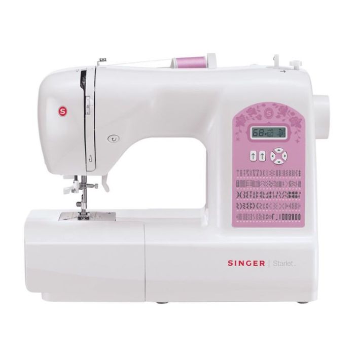 Швейная машина Singer Starlet 6699, 29 опер, обметочная, эластичная, потайная строчка, белый 23955