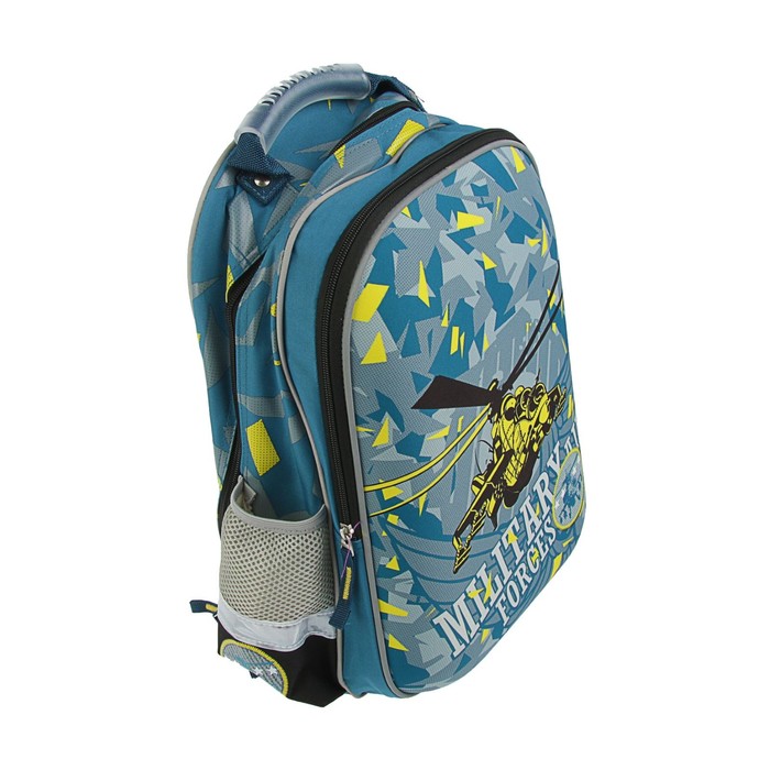 Рюкзак каркасный Limpopo Military Forces, эргономичная спинка + пенал узкий Limpopo Military Forces с наполнением (подарок)