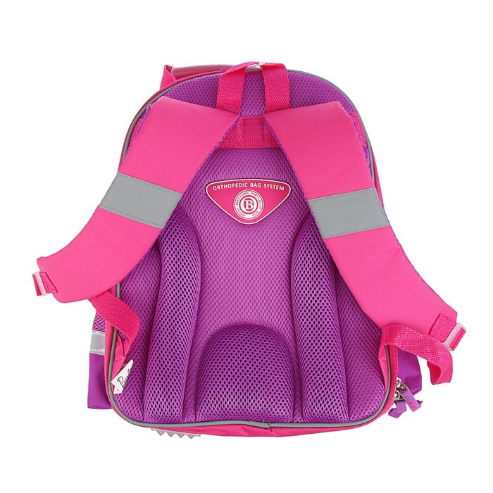 Рюкзак каркасный Mattel Super bag 39x33x20 см, эргономичная спинка, Barbie