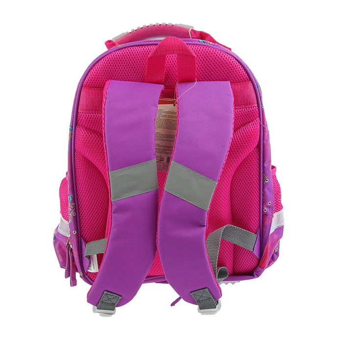 Рюкзак каркасный Mattel Ever After High, эргономичная спинка + пенал средний Mattel Barbie (подарок)